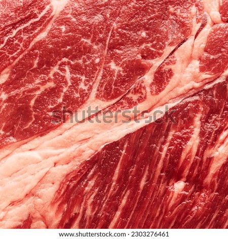 Marble meat beef steak texture close up background
