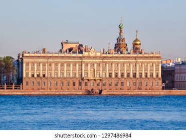 Marble Palace In St. Petersburg, Russia