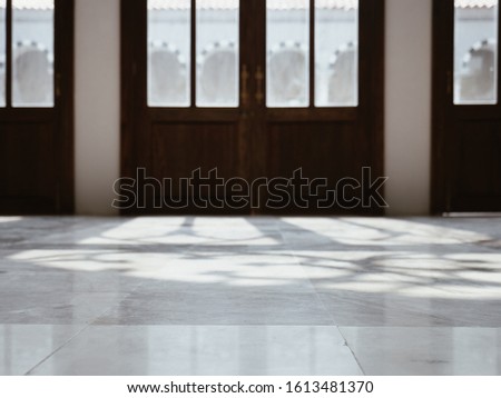 Similar – Play of light Ruin Window