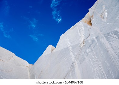 Marble quarry in Carrara italy