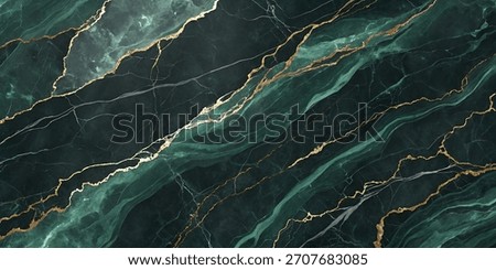 Marble Shading Marbled Texture. Backdrop Featuring Shades Of Black And Green,