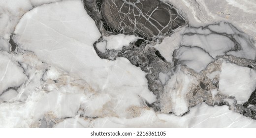 Marble texture background with high resolution, Italian marble slab, The texture of limestone or Closeup surface grunge stone texture, Polished natural granite marbel for ceramic digital wall tiles. - Shutterstock ID 2216361105