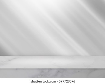 Marble top and wood on gradient gray tone texture for display montages or display product. - Shutterstock ID 597728576