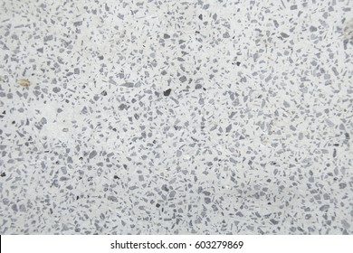 Marbled Bench Texture Gray And White, Surface Of Granite Polished Stone Texture Background, Top View