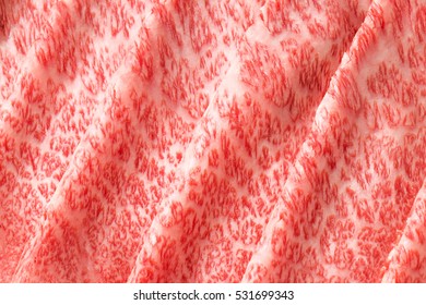 Marbled Japanese Beef Of The Highest Grade