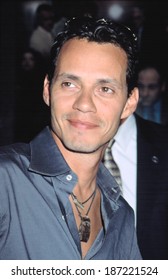 Marc Anthony At Premiere Of THE SOPRANOS, NY 9/5/2002