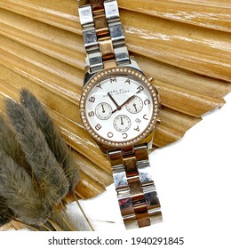 Marc Jacobs Silver Gold Watch
