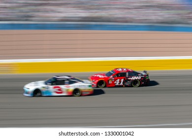 March 03, 2019 - Las Vegas, Nevada, USA: Daniel Suarez (41) Battles For Position At The Pennzoil 400 At Las Vegas Motor Speedway In Las Vegas, Nevada.