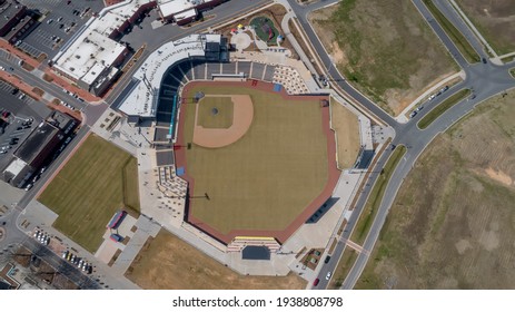 March 05, 2021 - Kannapolis, North Carolina, USA: Atrium Health Ballpark Is A Baseball Stadium In Kannapolis, North Carolina And Is Home For The Kannapolis Cannon Ballers.