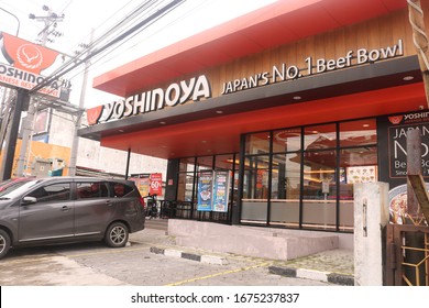 March 16, 2020, Yogyakarta, Indonesia: Yoshinoya Is A Japanese Multinational Fast Food Chain, And The Second-largest Chain Of Gyūdon (beef Bowl) Restaurants.