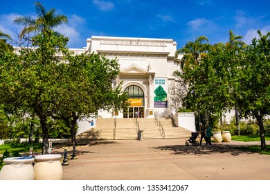 March 19, 2019 San Diego / CA / USA - The Natural History Museum In Balboa Park