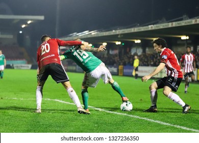 March 1st, 2019, Cork, Ireland - Karl Sheppard At League Of Ireland Premier Division Match Cork City FC Vs Derry City FC.