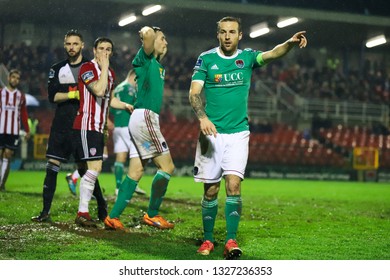 March 1st, 2019, Cork, Ireland - Karl Sheppard At League Of Ireland Premier Division Match Cork City FC Vs Derry City FC.