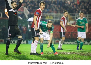 March 1st, 2019, Cork, Ireland - Karl Sheppard At League Of Ireland Premier Division Match Cork City FC Vs Derry City FC.