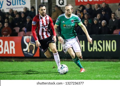 March 1st, 2019, Cork, Ireland - Karl Sheppard At League Of Ireland Premier Division Match Cork City FC Vs Derry City FC.