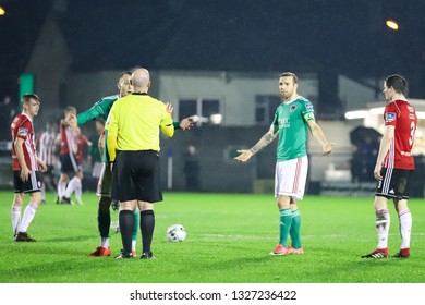 March 1st, 2019, Cork, Ireland - Karl Sheppard At League Of Ireland Premier Division Match Cork City FC Vs Derry City FC.