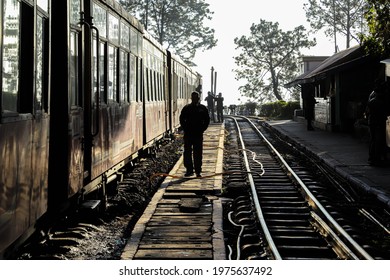 March 2021 Shimla,himachal Pradesh.
Kalka Shimla Railway Track.