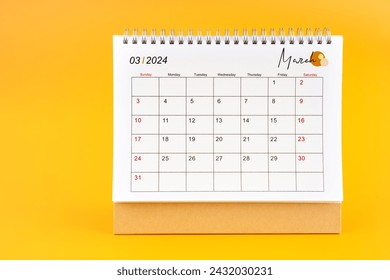 Marzo 2024  calendario