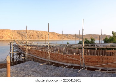 March 21 2022 - Sur In Oman: Building A Wooden Dhow In A Boatyard