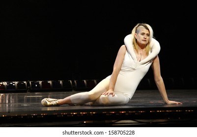 MARCH 25, 2010 - BERLIN: Peaches (Merril Beth Nisker) At A Rehearsal Of The Theater Play 