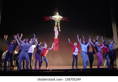 MARCH 25, 2010 - BERLIN: Peaches (Merril Beth Nisker) And Others At A Rehearsal Of The Theater Play 