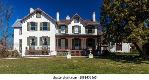 MARCH 26, 2018 - President Lincoln's Cottage At The Soldiers' Home, Known Today As The Armed Forces Retirement Home, National Monument, Washington D.C.