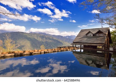 March 29, 2017 .Trailhead Of Xue Mountain & Wuling Quadruple Mountains In Wuling Farm, Taichung, Taiwan