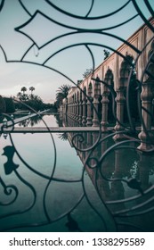 MARCH 8,2019: Image Of Interiors In Royal Mansour Marrakesh Luxury Hotel In Morocco.