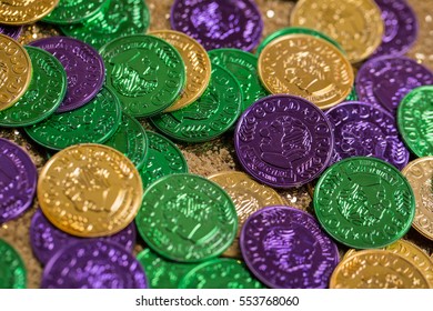 Mardi Gras Coins Stock Photo 553768060 | Shutterstock