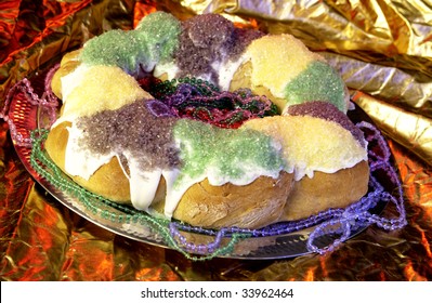 Mardi Gras King Cake