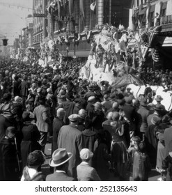 Mardi Gras In New Orleans, Photo Ca. 1920