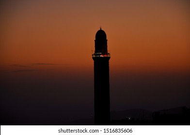 Mardin Night View From Ulu Mosque Minaret.