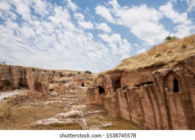 MARDIN- TURKEY- Jun 15, 2019: Dara Ancient City. Mesopotamia. Mardin, Turkey. Dara Ancient City, one of the most important settlements of Mesopotamia.