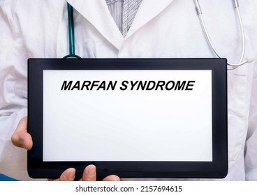 Marfan Syndrome Doctor Rare Orphan Disease Stock Photo 2157694615 ...