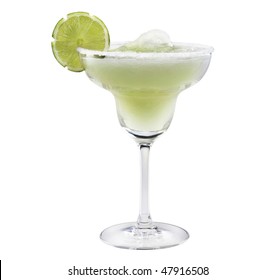 Margaritas with lime