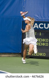 Maria Kirilenko Plays Doubles, Acura Classic, July 31, 2007