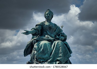 Maria Theresia Monument, Kaiserin Österreich und Reiseziel am Maria Theresien Platz in Wien