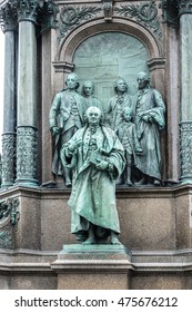 Maria Theresia Monument, In Vienna, Austria. The Monument Was Built By Kaspar Von Zumbusch In The Year 1888.