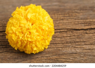 Marigold Flower For Dasara Festival, Indian Festival Flower Decoration.