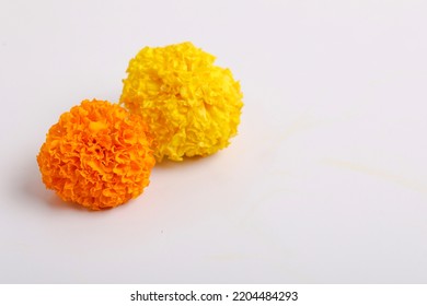 Marigold Flower For Dasara Festival, Indian Festival Flower Decoration.