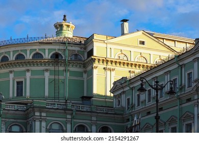 Mariinsky Or Maryinsky Opera And Ballet Theatre In Saint Petersburg, Russia