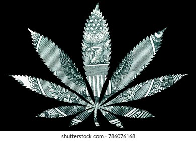 Marijuana And Cannabis Money 