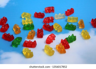 Marijuana Gummy Bears. Marijuana Or Cannabis Infused Gummy Candies. THC Infused Gummies. CBD Infused Jellies. 