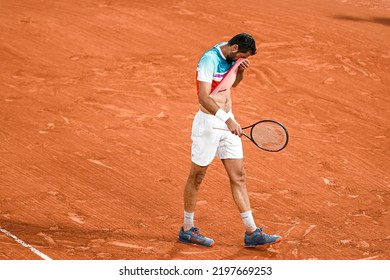 Marin Cilic Of Croatia During The French Open, Grand Slam Tennis Tournament On June 3, 2022 At Roland-Garros Stadium In Paris, France.