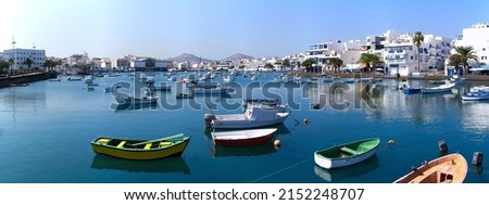Marina in Arrecife - Lanzarote, Spain Foto stock © 