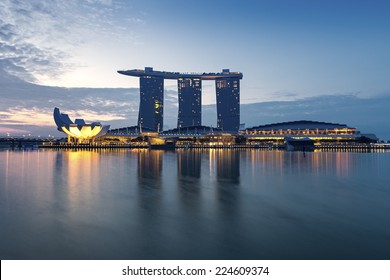 Marina Bay Sand In The Morning