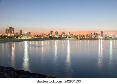 Marina Beach In Kuwait City, Middle East