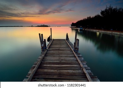 Marina Beach Semarang Indonesia