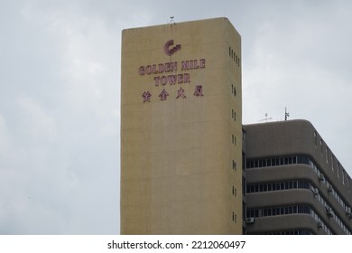 Marina Centre, Singapore - August 15 2022: Golden Mile Tower