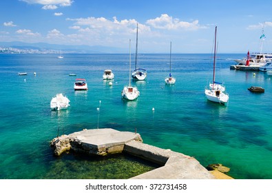 Marina In Opatija, Istria, Croatia